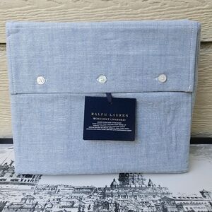 NWT Ralph Lauren Workshirt Chambray queen extra deep fitted sheet